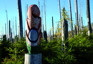 Holzskulptur